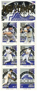1996 MLB Pro Stamps Baseball Team Set COLORADO ROCKIES Walker Galarraga Bichette
