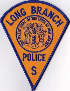 Long Branch Police S Police Patch New Jersey NJ  - Picture 1 of 1