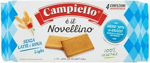Campiello Biscotti Frollini senza Latte e Uova, 4 x 87.5g
