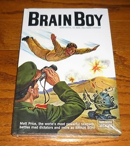 Brain Boy Archiv VERSIEGELT Hardcover Buch, Dark Horse Comics, DELL, Gil Kane ++ - Bild 1 von 1