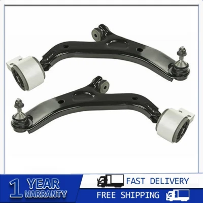 For Ford Taurus 2008~2009 2x Front Lower Mevotech Control Arm & Ball Joint - Image 1 of 4