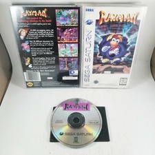 RAYMAN Complete! (Sega Saturn) Rare CIB!