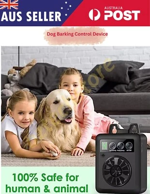 Ultrasonic Anti Bark Device Outdoor Dog Barking Control Stop Repeller Silencer - image 1 of 4