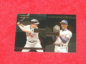 CAL RIPKEN JR. ORIOLES PEDRO MARTINEZ EXPOS HOF 1996 DONRUSS SHOWDOWN #6 (B-896)