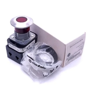 Allen Bradley 800T-FXQH2RA1, Push/Pull E-Stop Switch, ø30mm, 1NCLB 1NO, 130V - Picture 1 of 8