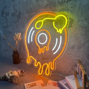 Music custom neon LED sign, handmade vintage neon sign, music bar decoration - Picture 1 of 11