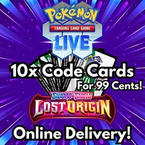 Pokémon TCG Live Code Cards - 10x Lost Origin | Online Delivery via Message - Picture 1 of 1