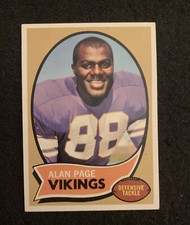 1970 Topps Football ALAN PAGE Rookie Card RC #59 Minnesota Vikings
