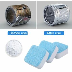 Cleaning Tablets Detergent Washing Machine Effervescent Tablet Washer Cleaner