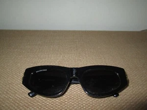 Occhiali da sole donna BALENCIAGA BB0095S 0095S 001 nero oro grigio 53 19 135 - Foto 1 di 7