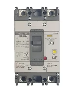 Interruptor de circuito con fugas a tierra LS eléctrico EBN102c 100AF ELCB 2P tipo N 220/460V - Imagen 1 de 3