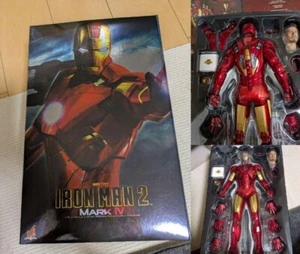 Iron Man 2 Mark IV 4 normal ver. Tony Stark Hot Toys MMS123 Used Rare Japan - Picture 1 of 12