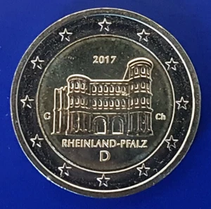 2 Euro 2017 Deutschland Porta Nigra in Rheinland Pfalz unz - Bild 1 von 5