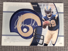 Steven Jackson Auto 2004 Sweet Spot Rookie Autograph #284 St. Louis Rams /199 RC
