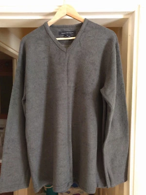 Suéter cuello en V French Connection XL - Gris Foto 1 de 2