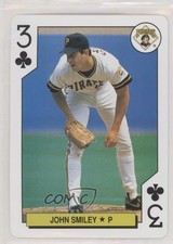 1991 US Playing Cards Major League All-Stars Silver Edge John Smiley #3C