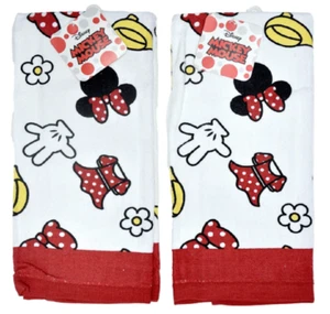 Disney Minnie Dish Towels 2 Piece Parts Kitchen Cloth - Picture 1 of 2