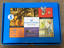New Hooked on Phonics- Learn to Read Level 5 Box Set with Workbook Sealed 