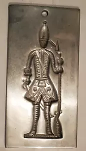 Vintage Virginia Metalcrafters Hessian Soldier Cookie Mold Press 24-25 - Picture 1 of 5