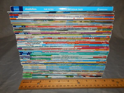 60 leveled readers BULK LOT kids picture books i can read step into reading - Image 1 of 4