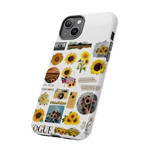 Sunflower Tough Case for iPhones, Galaxy Phones and Google Pixel - Picture 1 of 245