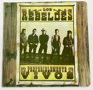 Los Rebeldes – Preferiblemente Vivos - Colombian Press 1989 NM - Picture 1 of 6