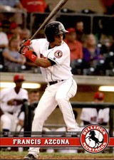 2017 Billings Mustangs Grandstand #3 Francis Azcona Dominican Republic DR Card