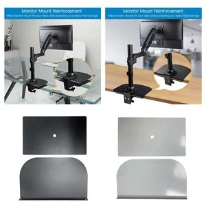 Plaque de renfort de support de moniteur, plaque de bras de moniteur pour table - Photo 1/8