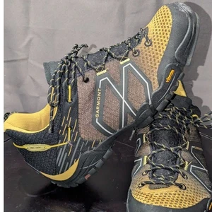 Zapatos Garmont Para Hombres 9.5 Amarillo Nube Adhesiva Negro Senderismo 1.8mm Malla 3D Mircofibra - Imagen 1 de 9