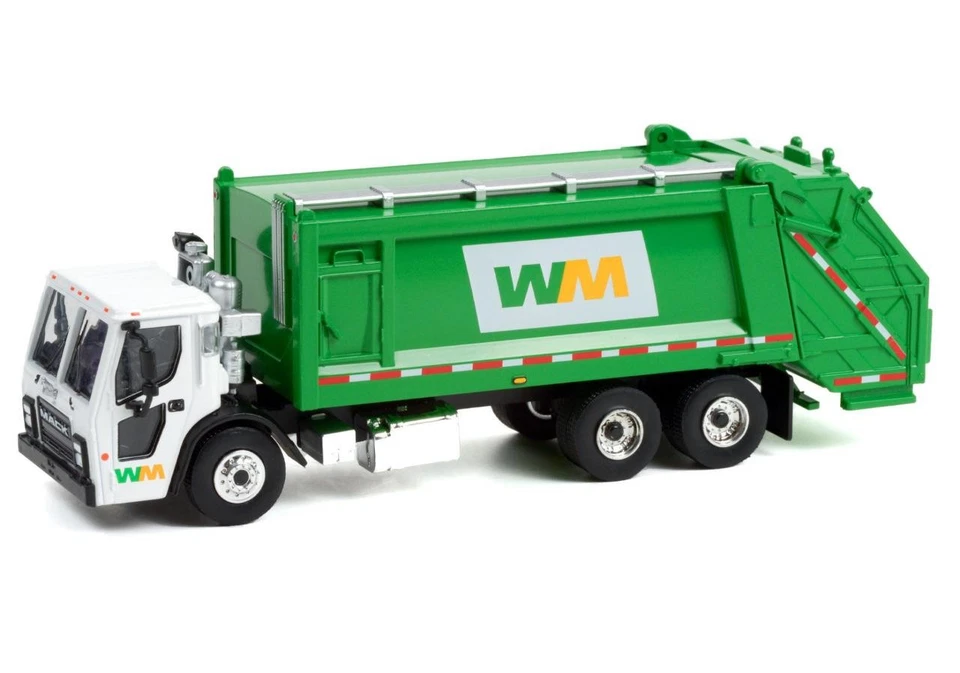 Camión de basura Greenlight 45140 C 2020 Mack LR cargador trasero gestión de residuos 1:64 Foto 1 de 1