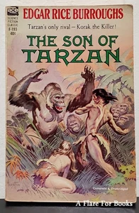 The Son of Tarzan By Edgar Rice Burroughs - Ace Pb F-193 1963 - Imagen 1 de 2