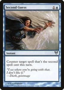 Second Guess - AVR (Avacyn Restored) #74 MTG Magic The Gathering - Picture 1 of 1