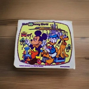 Vintage Walt Disney World Aufkleber Abziehbild 6 x 7 Zoll - Bild 1 von 3