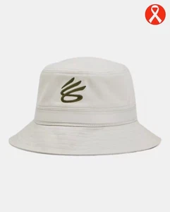 Under Armour Curry Unisex Bucket Hat - White Clay(L/XL) - Picture 1 of 4