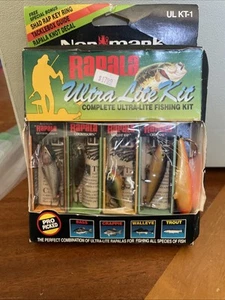 5 Set Rapala complete ultra-lite Old Mail In Lure Kit Made In Finland/USA - Picture 1 of 3