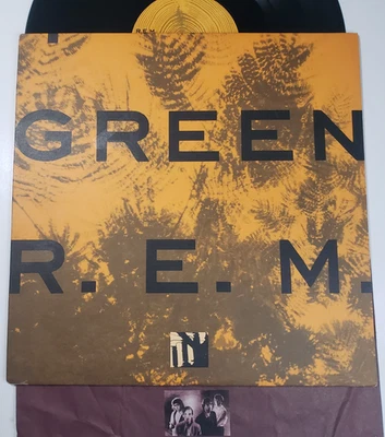 R.E.M. Green Warner Bros. LP, Hype Sticker Spe 1988 1st press DMM VG+ - Image 1 of 4
