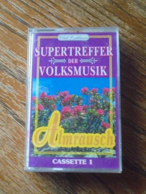 Supertreffer der Volksmusik, Almrausch, Cassette 1 - MC in Hülle in gutem Zust.. - Bild 1 von 2