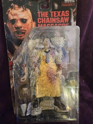 McFarlane MOVIE MANIACS SERIE 1 TEXAS MOTOSIERRA MASACRE LAÚD SANGRIENTA NOS Foto 1 de 4