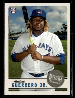 2019 Topps Archives Snapshots #AS-VG Vladimir Guerrero Jr. - Image 1 of 2