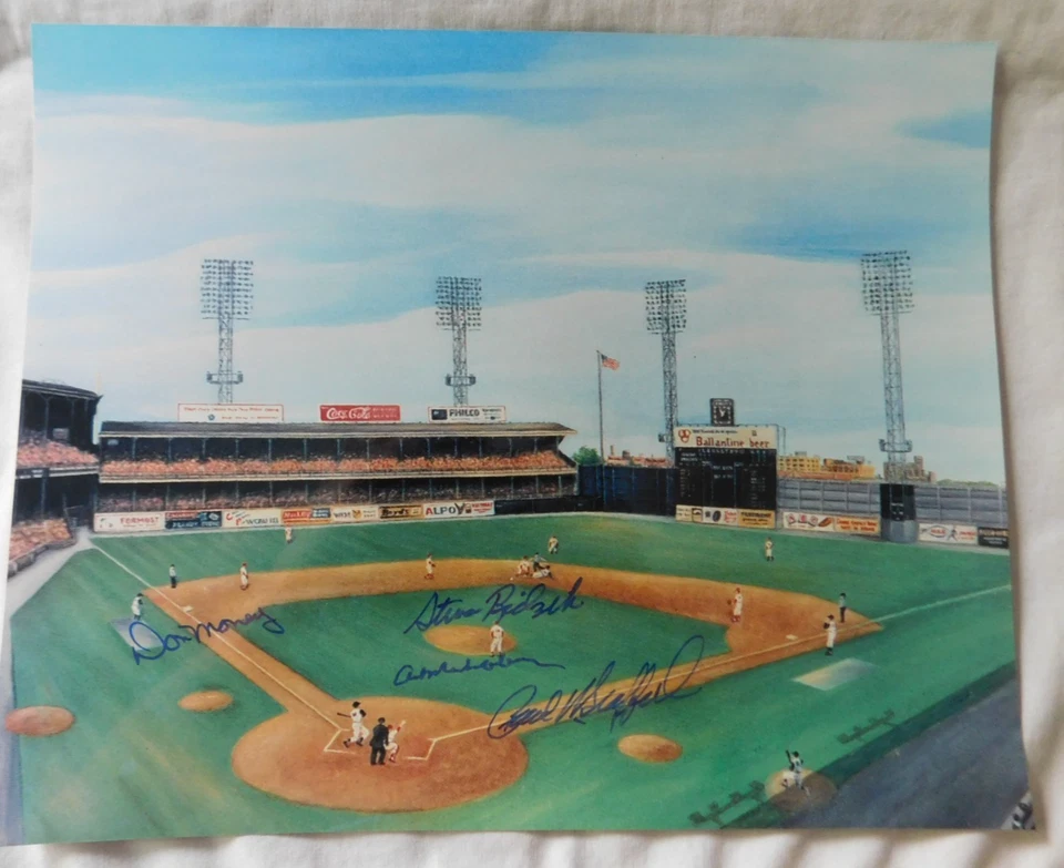 Don Money Art Mahaffey Philadelphia Phillies 8x10 Signed Photo Foto 1 de 1