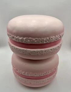 Macaron Stool Pink Dessert Decor Accent Chair Seat Furniture Food Stool - Picture 1 of 4