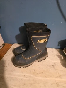 wasserdichte Gummistiefel Herren 10 Damen 11,5 Jagd Angeln isoliert gebraucht - Bild 1 von 8