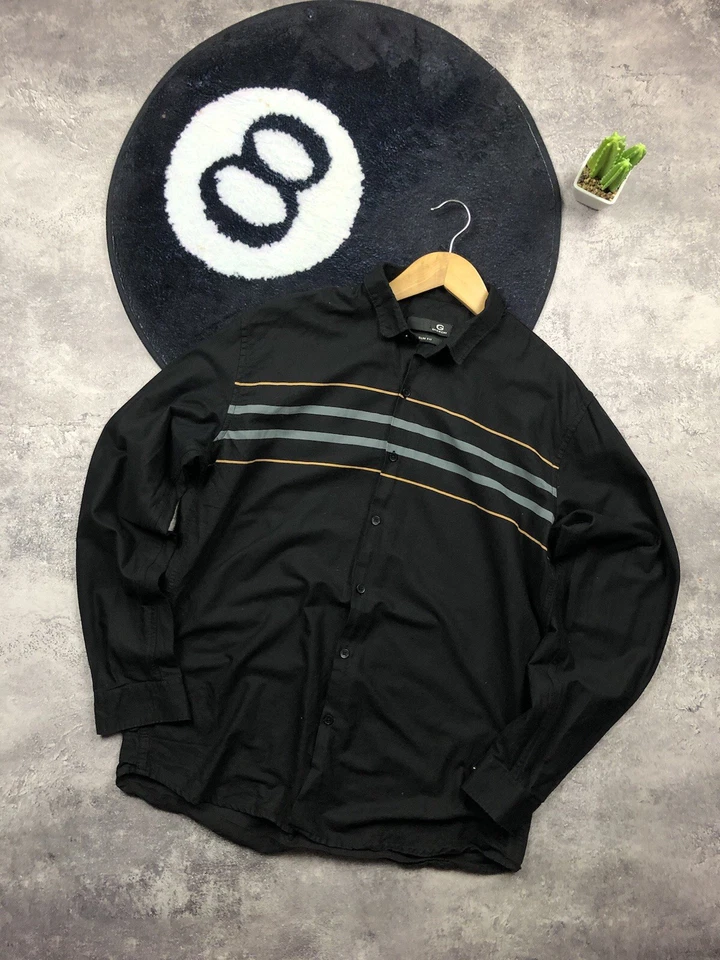 Givenchy Vintage Rare Shirt Luxury Style Streetwear Y2k M Size Black - Image 1 of 3