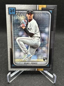 2023 Topps Museum Collection Base RC Eury Perez #1 Miami Marlins - Picture 1 of 2