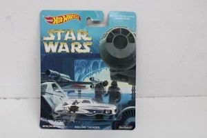 Hot Wheels Pop Culture Star Wars White Rolling Thunder F60 Nuevo de Lote Antiguo - Imagen 1 de 4