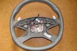 1 Mercedes Lederlenkrad Lenkrad ML w164 AMG mopf ml63 - Bild 1 von 1