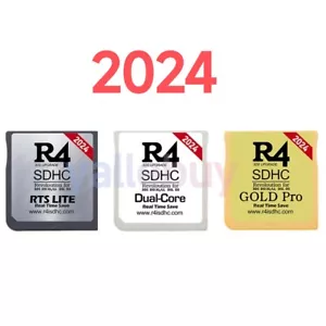 2024 R4 GOLD SDHC Card Revolution Cartridge for NEW 2DS/3DS/LL/XL NDSL NDSI - Picture 1 of 16