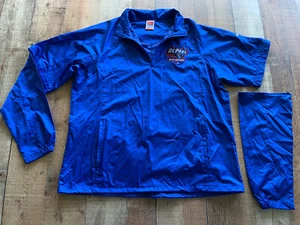Nike Dri-Fit DePaul Blue Demons 1/4 Zip Windbreaker Jacket Women’s XLarge EUC - Picture 1 of 10