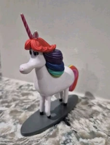 DISNEY Pixar Inside Out RAINBOW UNICORN Figure 4" TOY DOLL CAKE TOPPER Horse - Picture 1 of 5