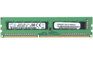 Samsung - M391B1G73QH0-YK0 - 8GB 240P 2RX8 PC3L-12800E 1.35VECC UDIMM - Foto 1 di 3